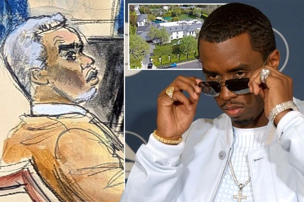 Inside P Diddy's $61 million mansion with waterfall and cinema that no-one wants