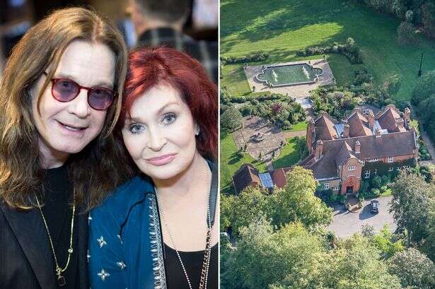 Ozzy Osbourne's wife Sharon made so many changes to their UK home he gets lost