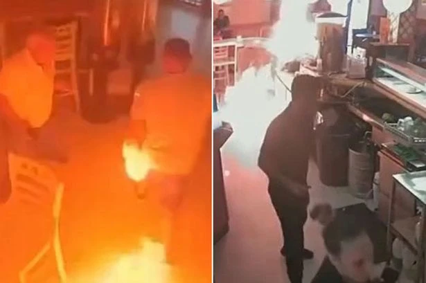 Customer sets fire to cafe because he couldn't get mayonnaise on sandwich