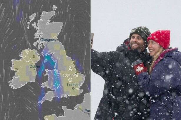 Exact time more snow will hit UK today as cold snap set 'last for weeks'