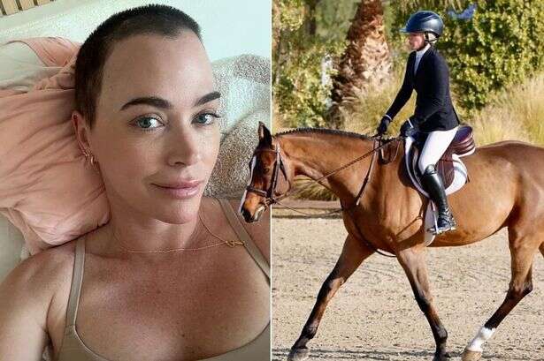 Real Housewives star defends horse-riding after brain tumour diagnosis and surgery