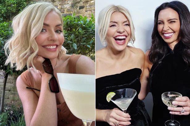 Holly Willoughby enjoys farewell meal at royal hotspot ahead of trip to film Netflix show