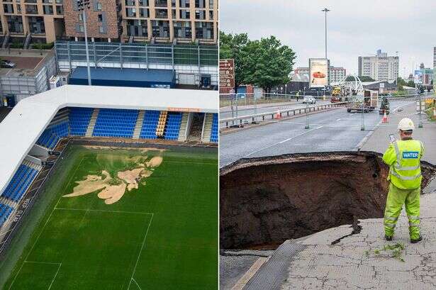 Britain's sinkhole capital revealed as experts warn 'buildings will be swallowed whole'