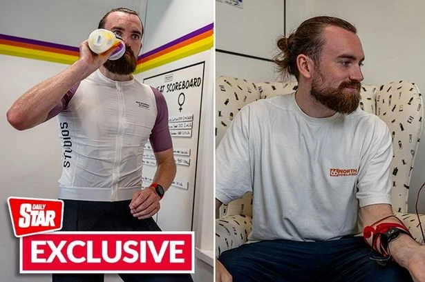 I lost 1kg in one hour by training in the heat like a Tour de France cycling pro
