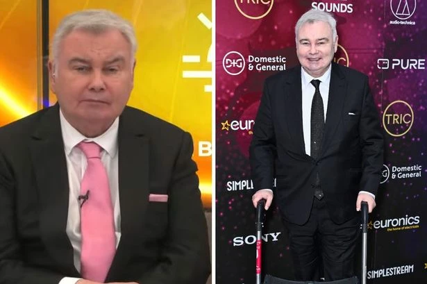 Eamonn Holmes shares 'sad' health update days after falling off GB News chair