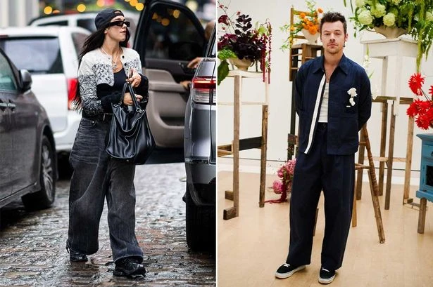 Double denim, flares and tracksuits are back in fashion as we go retro