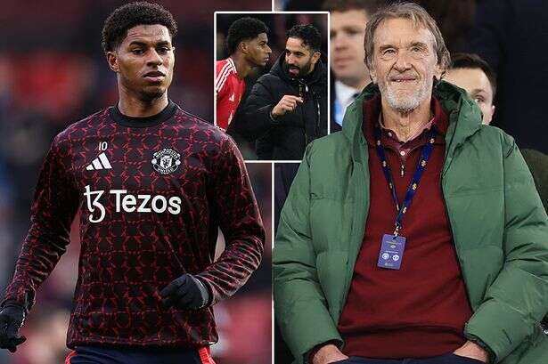 Ruben Amorim is under 'no pressure' to leave Marcus Rashford on the sideline