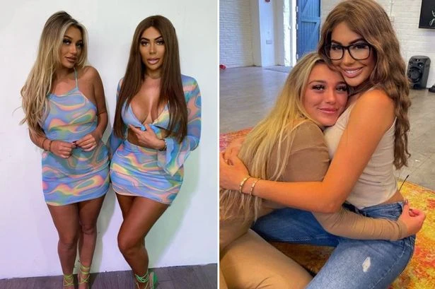 Geordie Shore babe Chloe Ferry's boobs threaten to escape from tied-up top