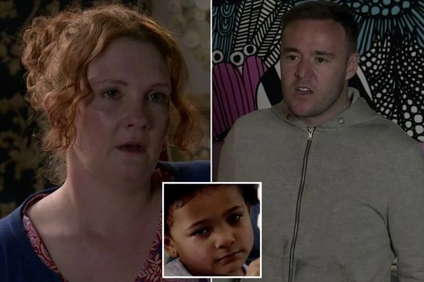 Corrie's Tyrone to 'take Ruby from Fiz' as fans predict custody battle heartache