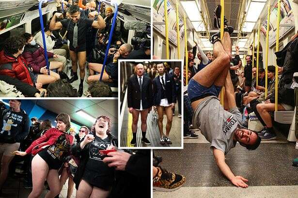 What is No Trousers Tube Ride? Bizarre reason you'll see loads of people with no pants on