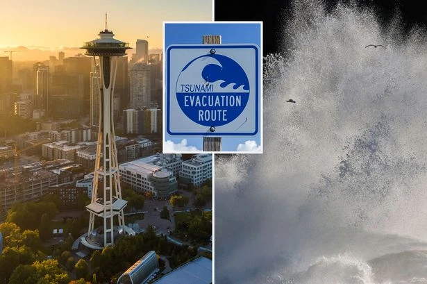 US mega-tsunami warning as single Earthquake could trigger 1,000 feet high waves and drowning states