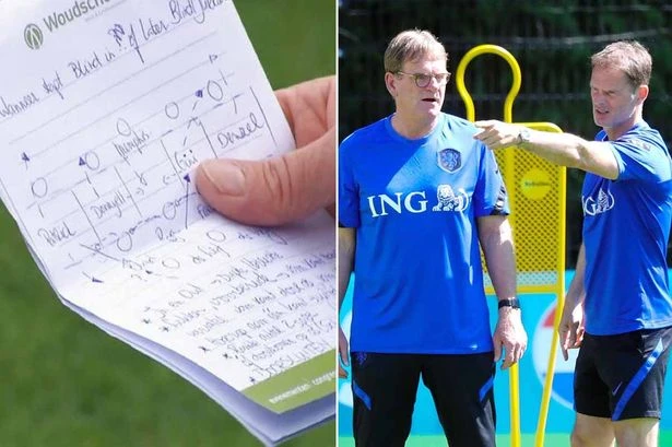 Frank de Boer's assistant accidentally leaks Netherlands XI for Macedonia clash