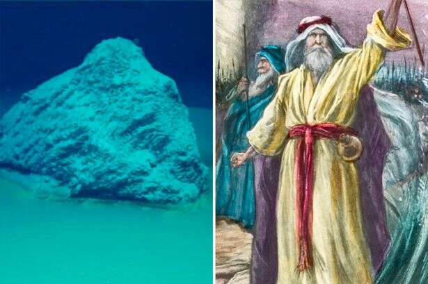 Scientists looking at where Moses parted the Red Sea make shocking discovery