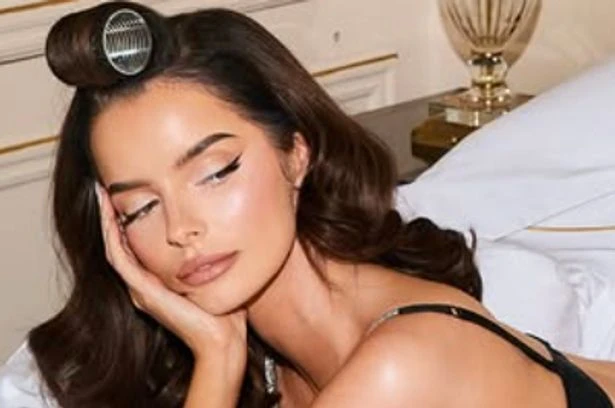 Maura Higgins flashes bare bum in diamond studded g-string for lingerie snaps