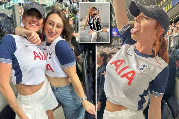 Woman with two vaginas suffers backlash over Spurs as rival fans call it 'shame'