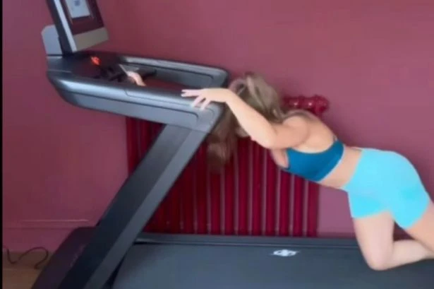 Hollyoaks star Nikki Sanderson rushed to hospital after smashing face on treadmill