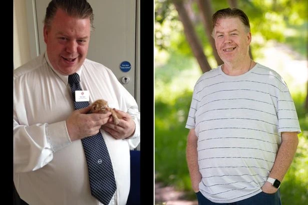 TfL worker sheds incredible 7st after colleague refers him to weight loss group