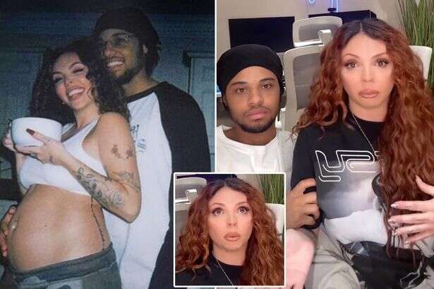 Jesy Nelson breaks down and explains unborn twins' terrifying health condition