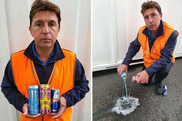 Dad's dire energy drink warning after guzzling 12 cans a day gave him a heart attack