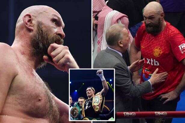 Tyson Fury future in doubt as he slams Oleksandr Usyk loss and says 'I won by three rounds'