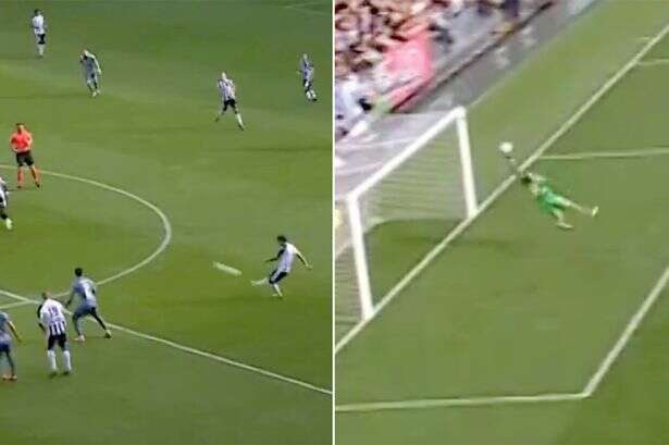 Football fans think German star has won the Puskas award with ludicrous halfway line strike