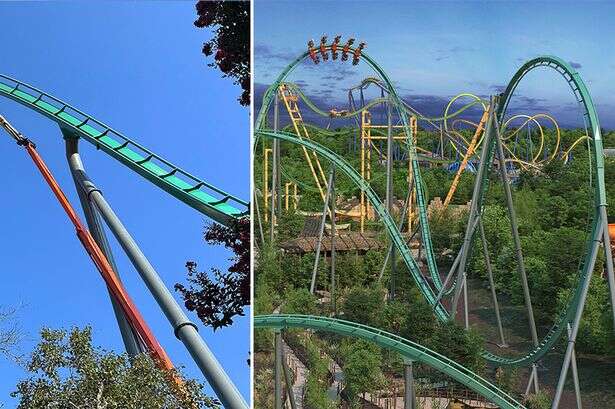 World's tallest and longest 'launched wing' rollercoaster with 360' roll set to open next year