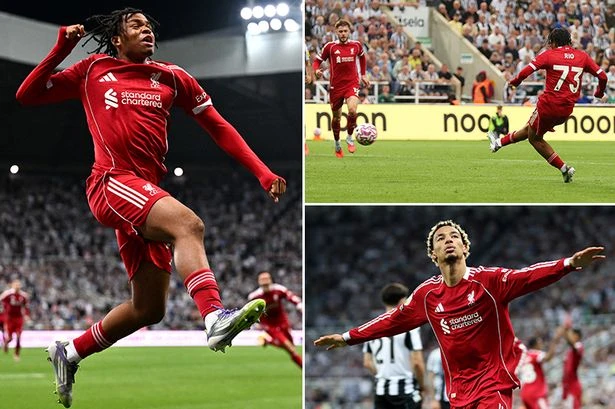 Teen Rio Ngumoha wins bitter Liverpool Newcastle clash for Reds as Isak message is sent