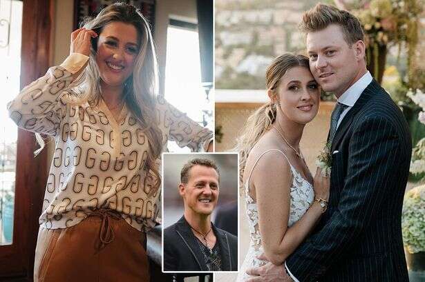 Inside Michael Schumacher's daughter's wedding with phones banned as 'F1 icon celebrates'