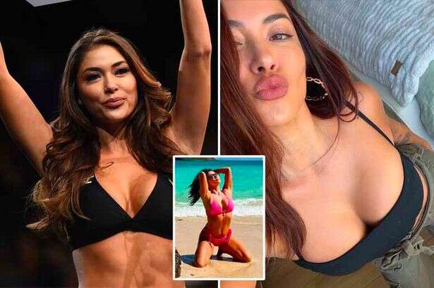 UFC’s richest ring girl jokes she’s ‘glowing and flowing’ with scorching snaps