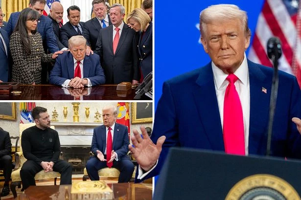 Donald Trump best pics on White House website rated from cringe to vomit-inducing