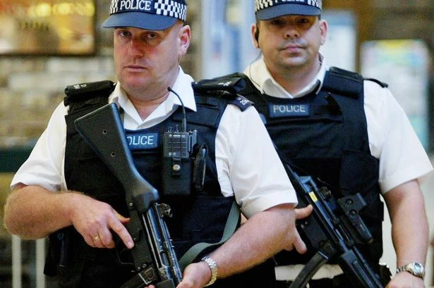 Cops claim their uniform trousers fit so badly they crush their crown jewels