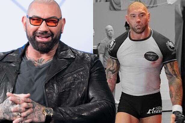 WWE icon Batista unrecognisable in newly-shared image for latest Hollywood movie