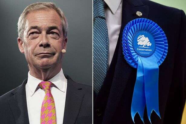 Reform leader Nigel Farage said the Conservative brand is 'completely damaged'