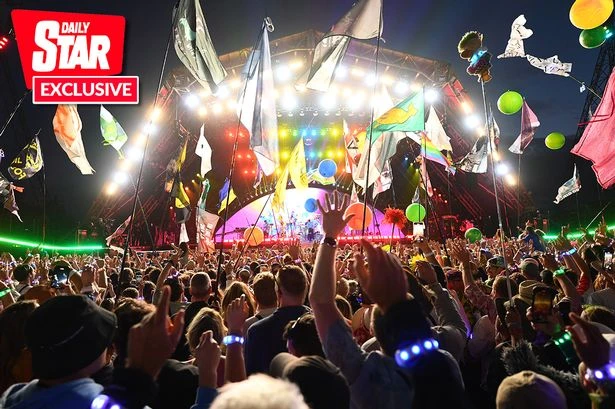 Glastonbury DJ amazed as 'wild' festivalgoer chomped something strange in crowd