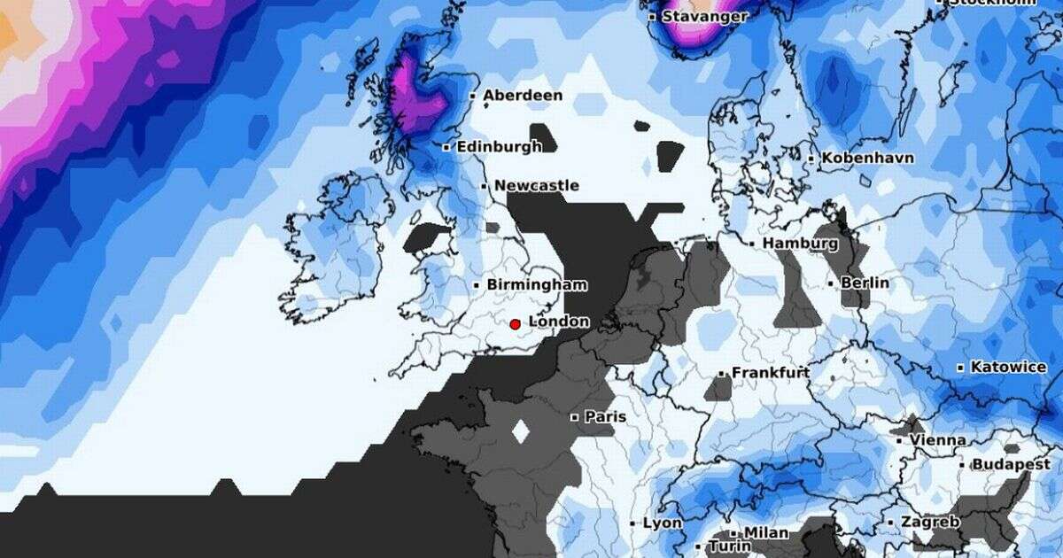 UK snow maps reveal how likely ANOTHER January blizzard is as Met Office issues 'icy' verdict