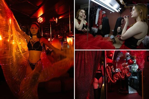 Inside Ukrainian strip club where it's business as usual as war rages