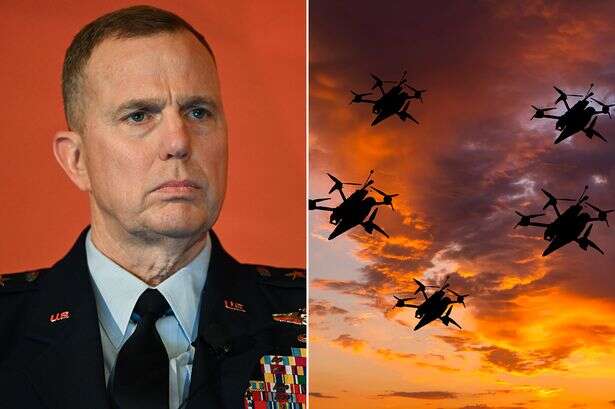 US general admits military are unable to stop mystery drones flying over bases