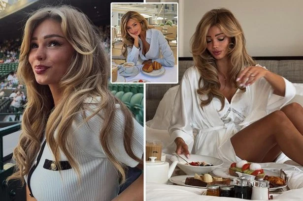 Stunning model once linked to Jude Bellingham steals the show with daring Wimbledon outfit