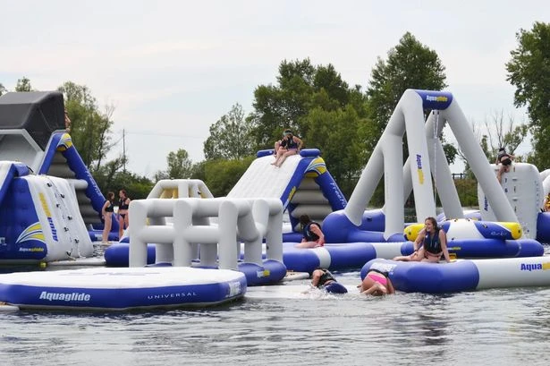 Teen boy's leg amputated after horror waterpark slide fall as he suffers 'phantom pain'
