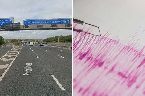 UK hit by three earthquakes in 48 hours with one hitting near major motorway