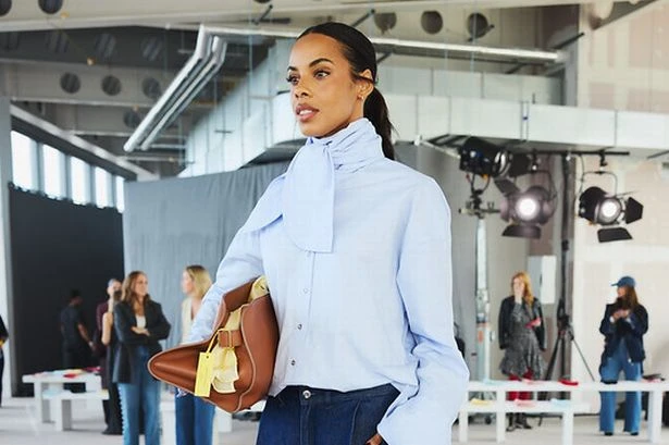Rochelle Humes stuns at London Fashion Week and what's to do one thing with her look