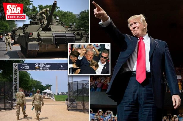 Trump's parade will see Secret Service 'triple check troops are MAGA to their toenails'