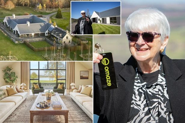 Widow who bagged incredible £4m Omaze mansion is now selling it just four months later