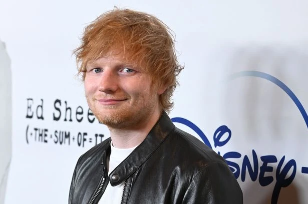 Ed Sheeran flogging cheeky item of clothing - and it's yours for £30