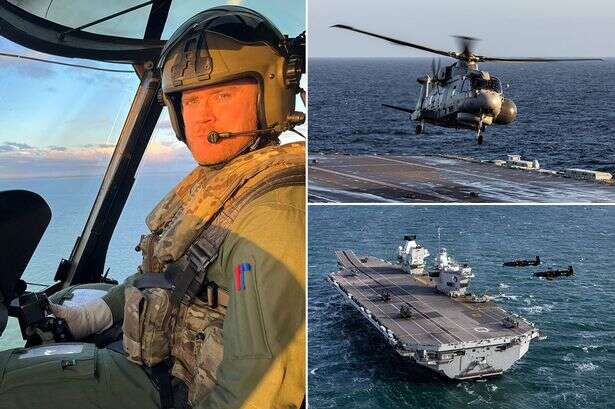 Royal Navy serviceman who died when a helicopter crashed in the sea after engine failure pictured