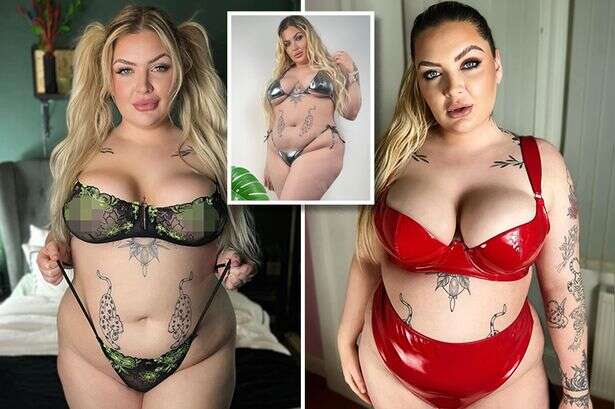 'I'm a plus size model and proud – fans can't look away from my chubby tum'