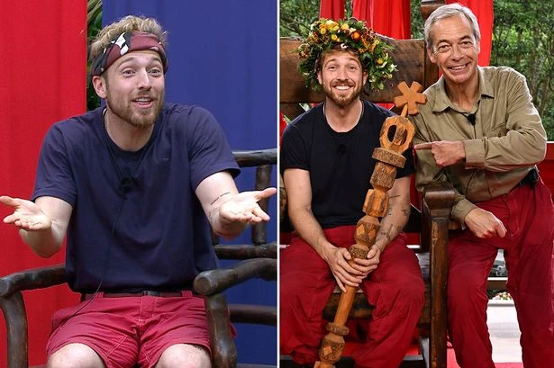 Sam Thompson has two word response to Nigel Farage's £1.5m fee for ITV I'm A Celebrity