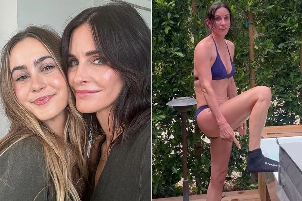 Courteney Cox is ageless in birthday beach snap with daughter Coco as she turns 60