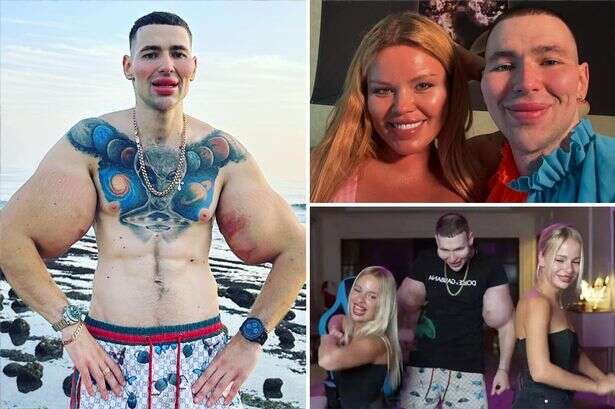 'Russian Popeye' fans baffled as he has endless stream of glam women appearing in videos