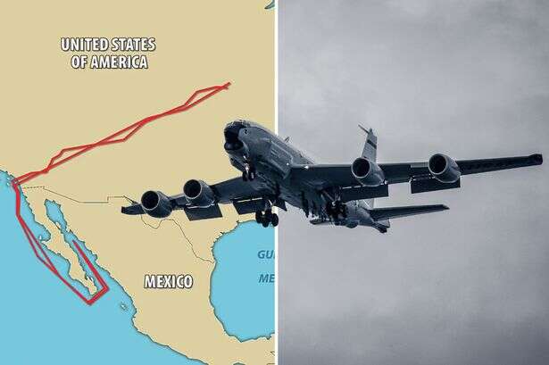 Mysterious mission of US spy plane as aircraft seen flying to Sinaloa Cartel stronghold